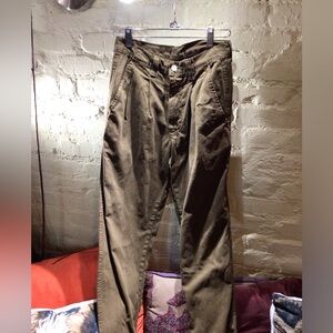 NEW! Rare Los Angeles Apparel Olive Green Casual Pants